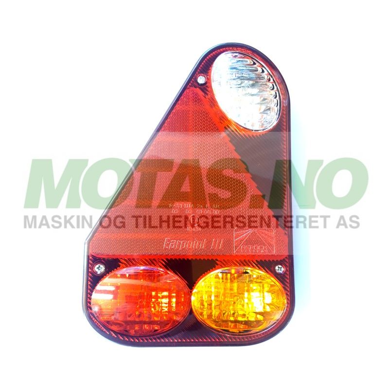 Earpoint III 12V Venstre m/ryggelys