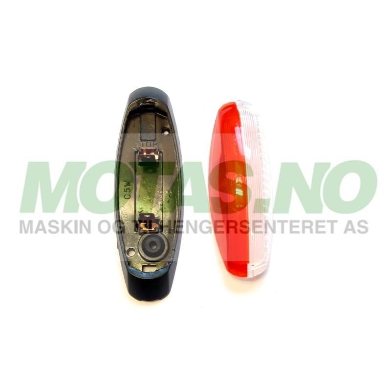 Flexipoint II rød/hvit Svart Løs