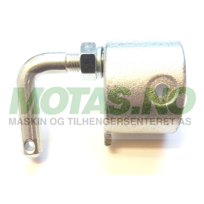 Endestykke til bom med krok