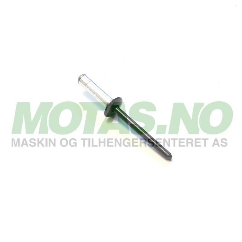 Popnagle Ø4,8x16,9 mm (6,4-12,7mm) AL/A2 Svart