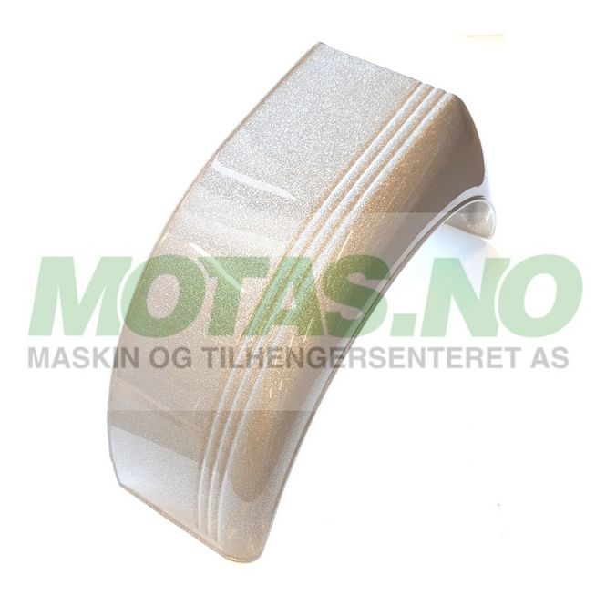 Hovedbilde Hjulskjerm (260) glassfiber, sølv, venstre