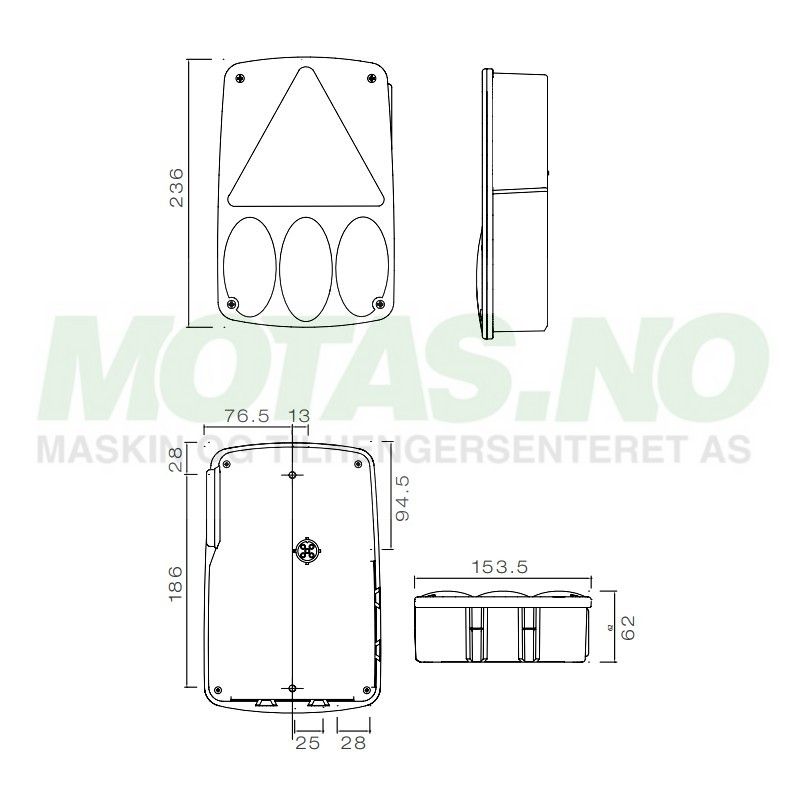 Earpoint IV 12V 5-pol Høyre