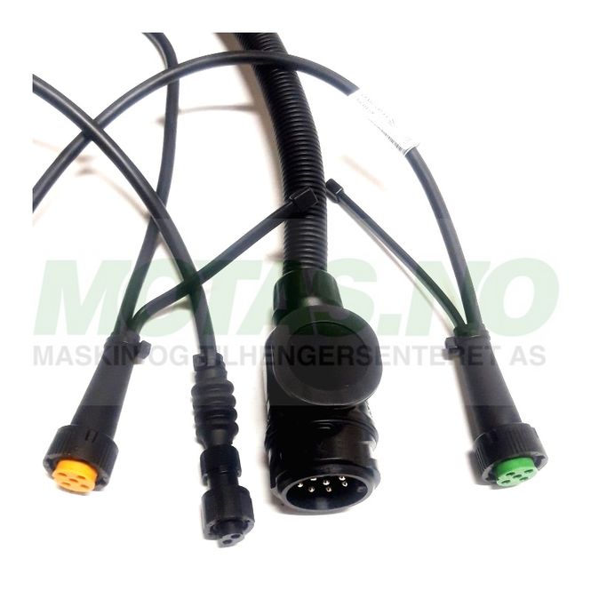 Hovedbilde Ledningsnett 13-pol 2x6m + 2x 0,1m DC 5-pol Baj. ...