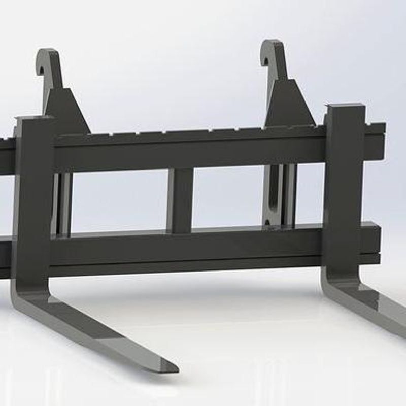  Pallegaffel ZM402 / L25 1200/1200 2500kg