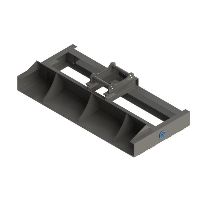 Hovedbilde Rettebjelke med kasse 200 cm. Hydrema