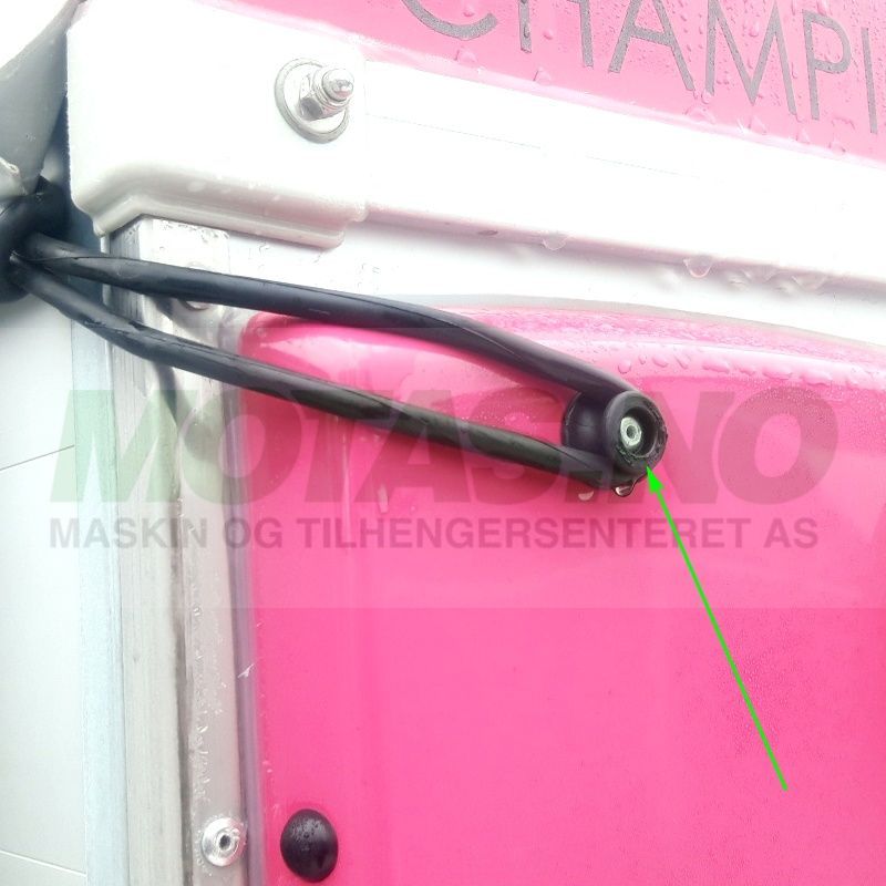 Feste for gummistrikk Ø20