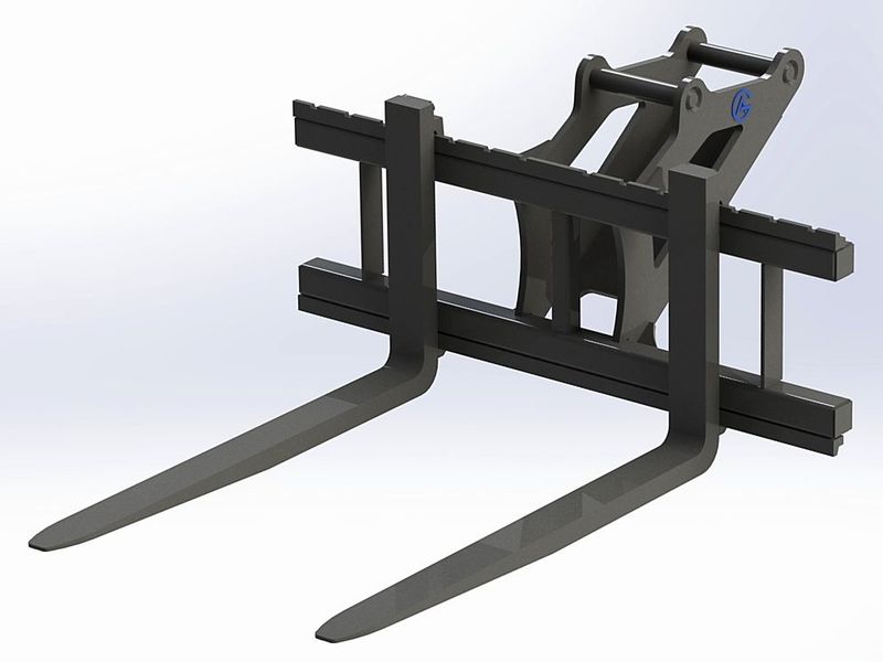  Pallegaffel S50 1200/1200 2500kg